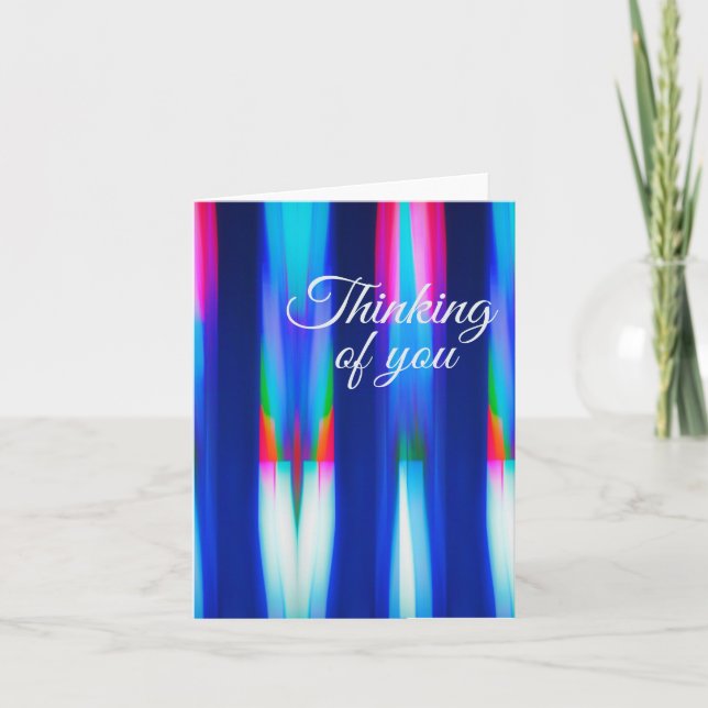 Att tänka på dig ett vikat kort av Jo Bilder (Framsida)