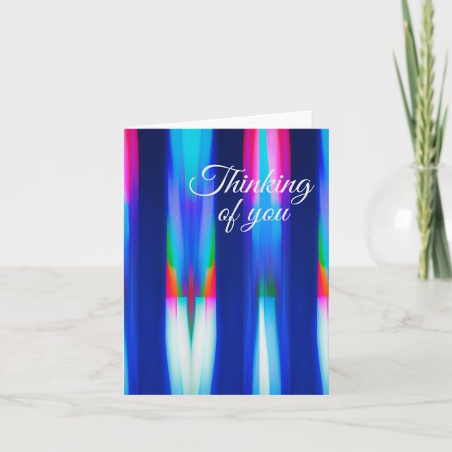 Att tänka på dig ett vikat kort av Jo Bilder (Framsida)