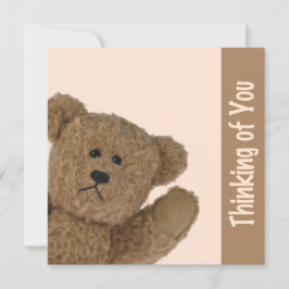 Att tänka på dig Hälsning-kort Tack Kort
