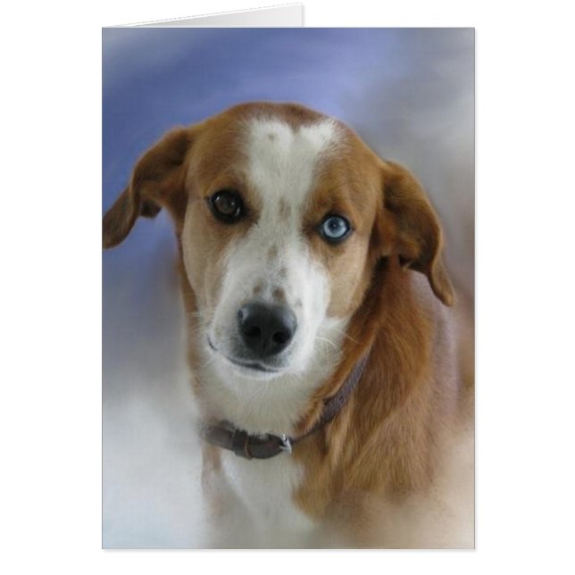 Att tänka på dig hälsningskort (Framsidan)