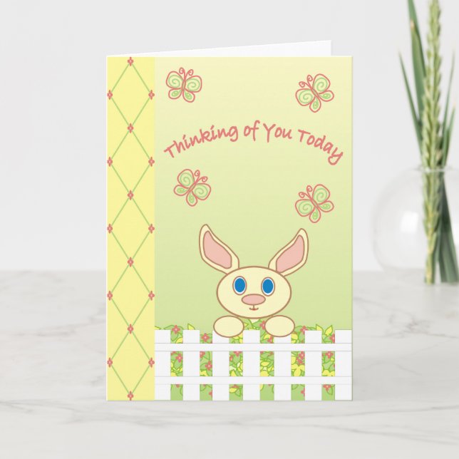 Att tänka på dig idag - kort (Framsida)