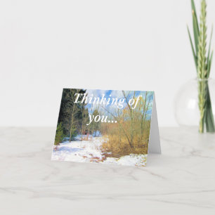 Att tänka på dig kort