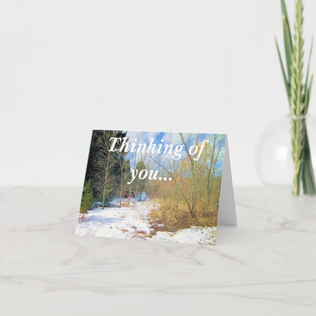 Att tänka på dig kort (Framsida)