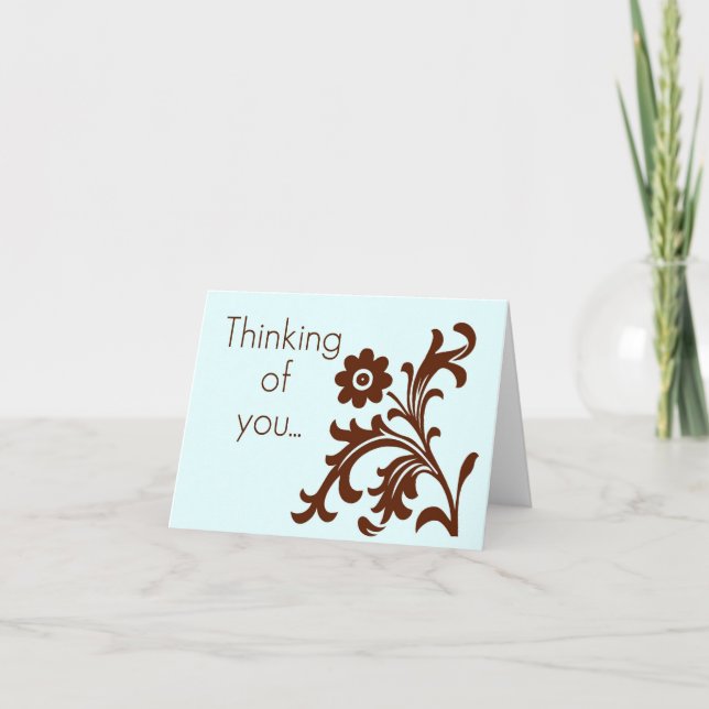 Att tänka på dig kort (Framsida)