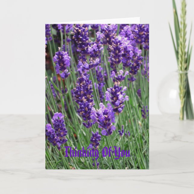 Att tänka på dig kort (Framsida)