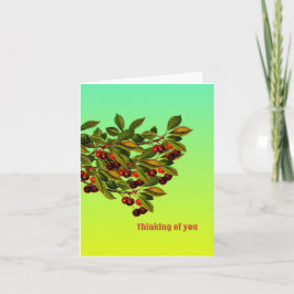 Att tänka på dig kort