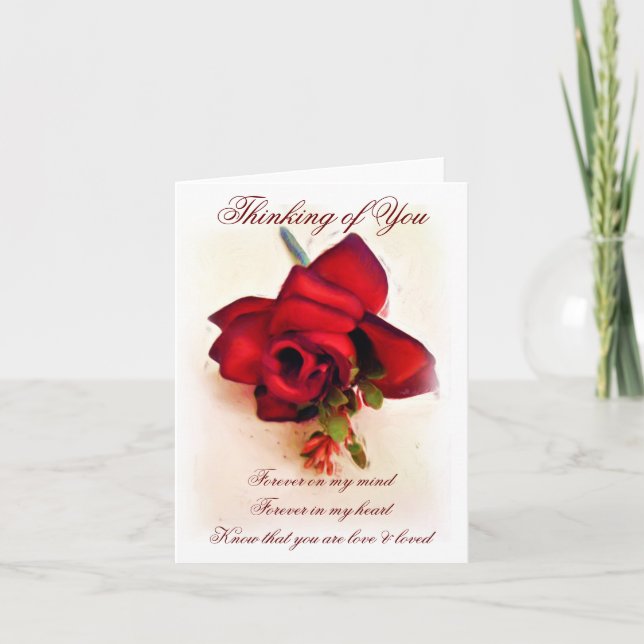 Att tänka på dig kort (Framsida)