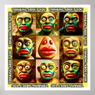 Att tänka på dig | LIKSOM DIN samling Poster