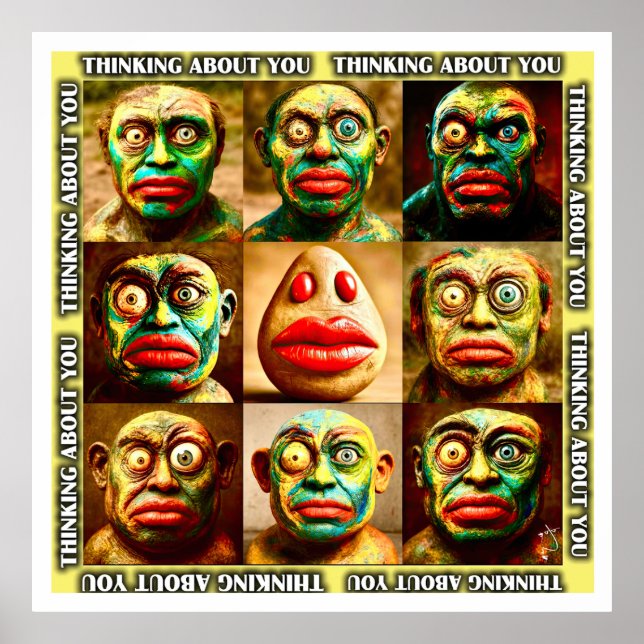 Att tänka på dig | LIKSOM DIN samling Poster (Framsidan)