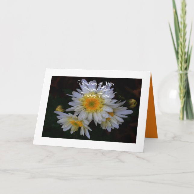 Att tänka på dig Sympathy Card med Morsa Kort (Framsida)