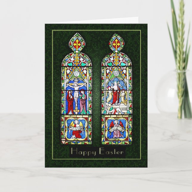 Att tänka på dig vid Påsk - Resursionen i St. Helgkort (Framsida)