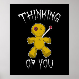 Att tänka på dig Voodoo doll Poster