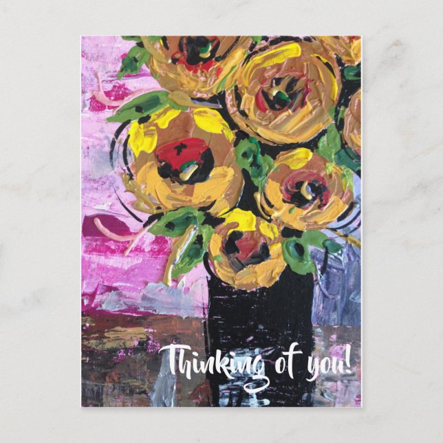 Att tänka på dig vykort (Framsida)