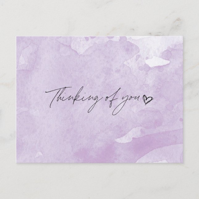 Att tänka på dig vykort (Framsida)