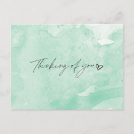 Att tänka på dig vykort