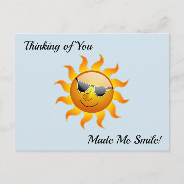 Att tänka på dig vykort (Framsida)