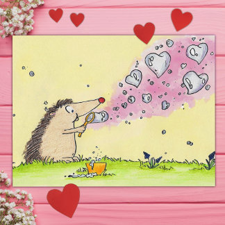 Att tänka på dig vykort