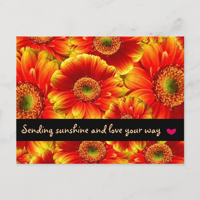 Att tänka på dig vykort (Framsida)