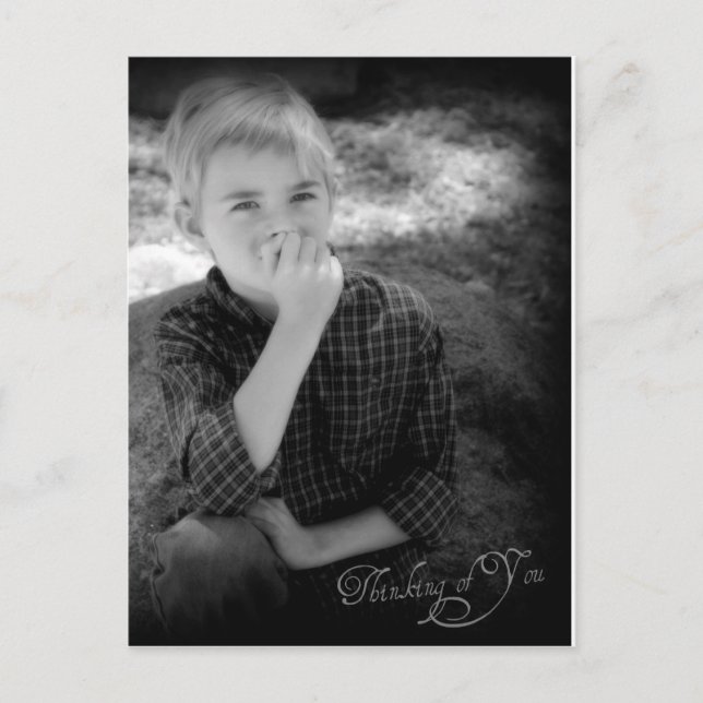 Att tänka på dig vykort (Framsida)