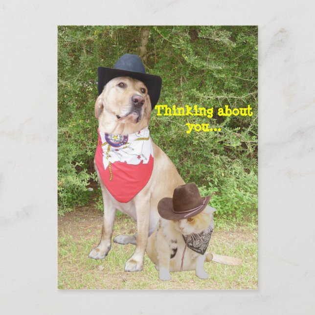Att tänka på dig vykort (Framsida)
