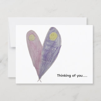 Att tänka på dig vykort