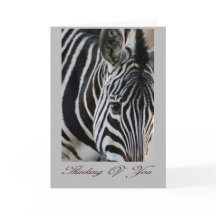 Att tänka på dig - Zebra - Animal