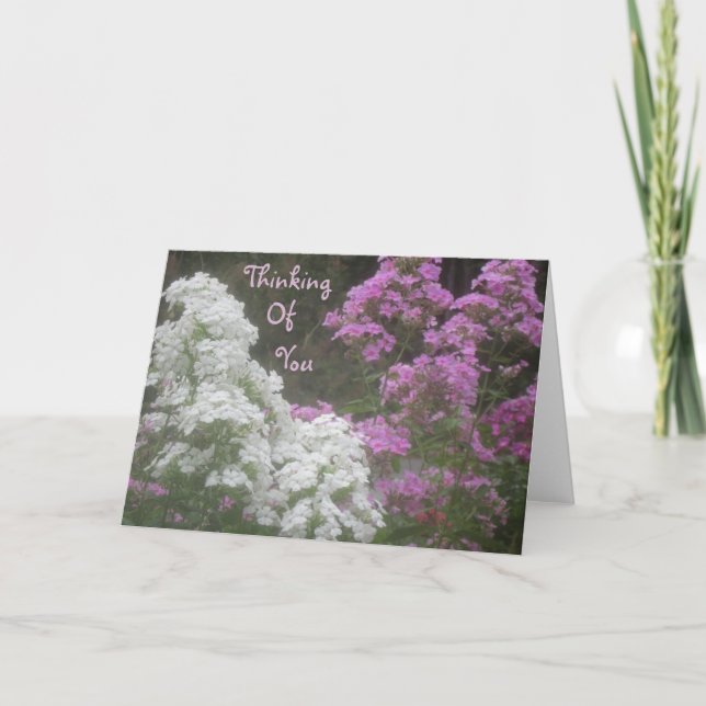 Att tänka på din Blommigt Kort (Framsida)