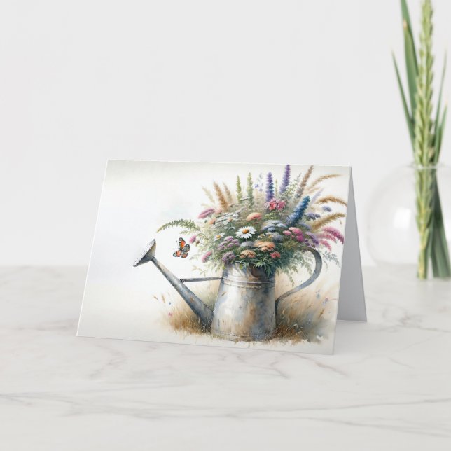 Att tänka på dina jodblommor i Vattnet Kort (Framsida)