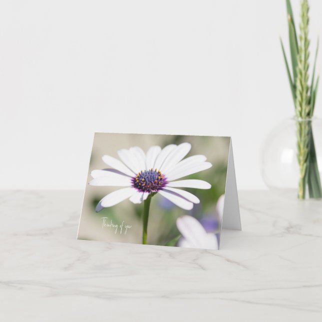 Att tänka på ditt blomsterkort kort (Framsida)