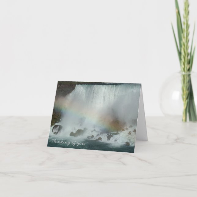 Att tänka på ditt kort - Niagara Falls (Framsida)
