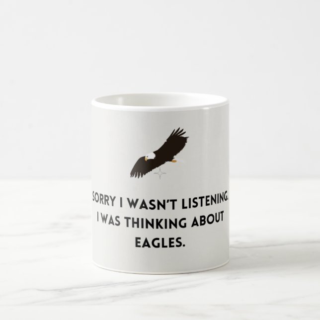 Att tänka på Eagles Kaffemugg (Center)