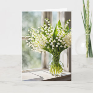 Att tänka på er Lily från dalen Kort