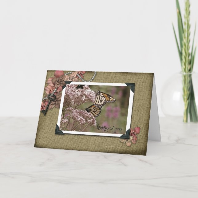 Att tänka på er monarker kort (Framsida)