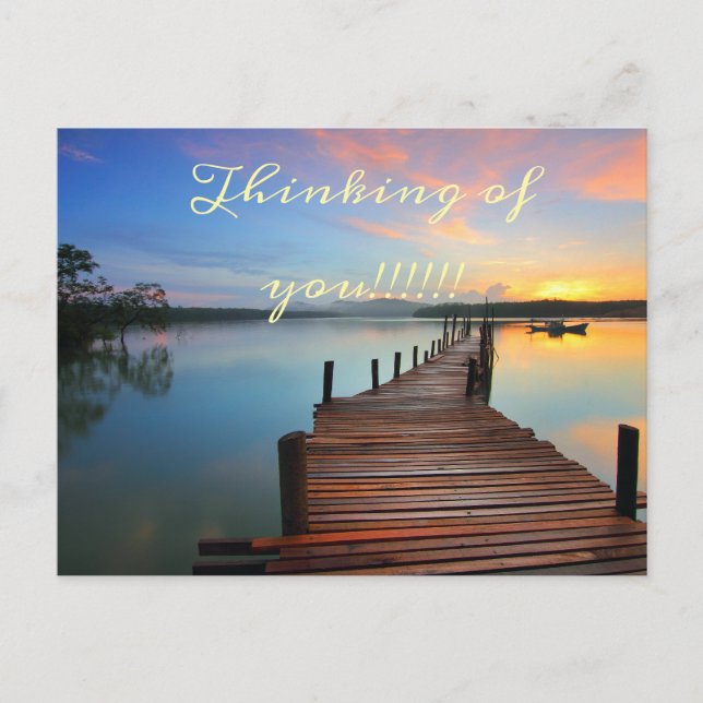 Att tänka på er natur vykort (Framsida)