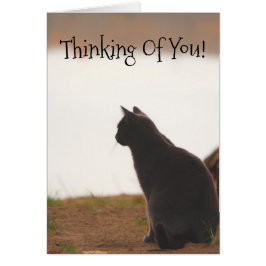 Att tänka på er vän hälsningskort