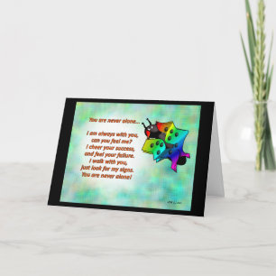 Att tänka på ett hälsningskort kort