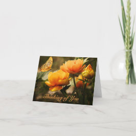 Att tänka på ett hälsningskort med tomt invändigt kort