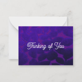 Att tänka på ett vanligt anteckningskort