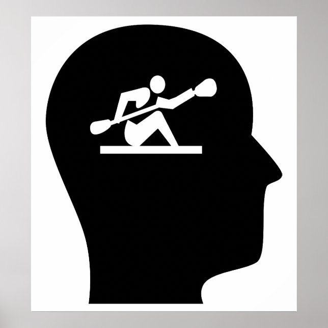 Att tänka på Kayaking Poster (Framsidan)