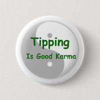 Att tippa är bra karma knäppas