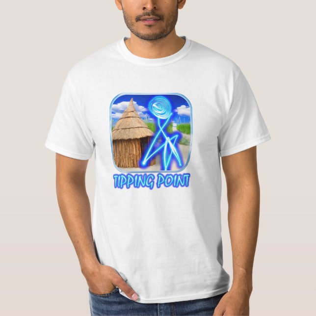 Att tippa pekar T-tröja Tee Shirt (Framsida)