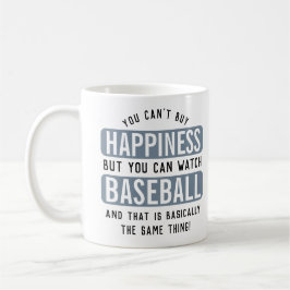 Att titta på Baseball är Happny Baseball. Kaffemugg