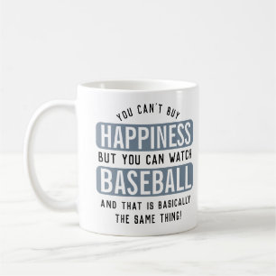 Att titta på Baseball är Happny Baseball. Kaffemugg