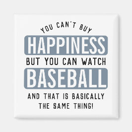 Att titta på Baseball är Happny Baseball. Magnet