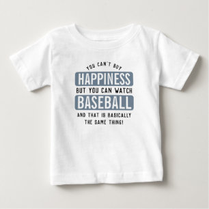 Att titta på Baseball är Happny Baseball. T Shirt