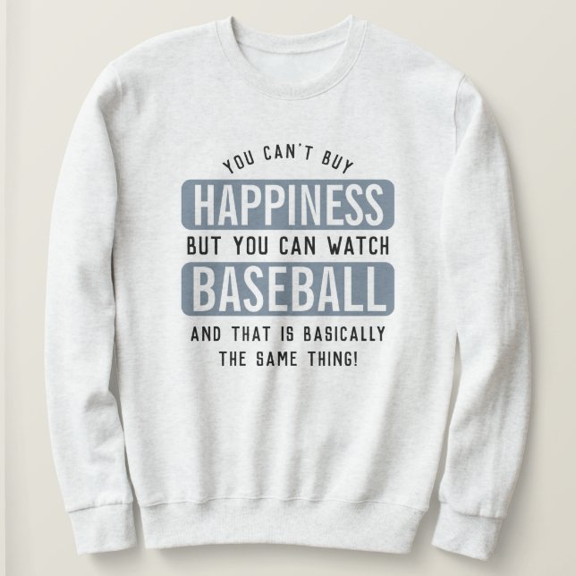 Att titta på Baseball är Happny Baseball. T Shirt (Design framsida)