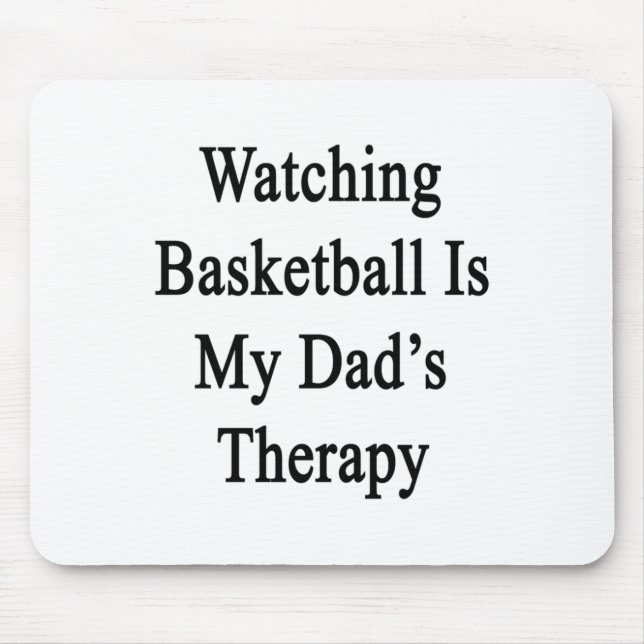 Att titta på Basketball är min Pappa-terapi Musmatta (Framsidan)