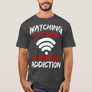 Att titta på direktströmmar är min nya behörighet t shirt