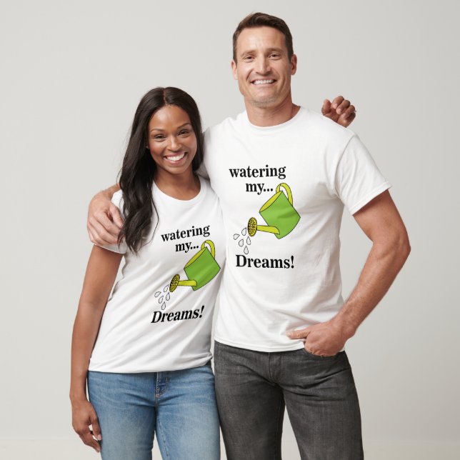 Att titta på min drömmares vattenkapacitet t shirt (Unisex)