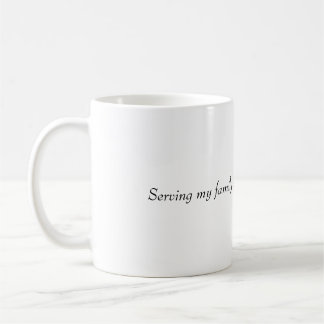 att tjäna min familj kaffemugg